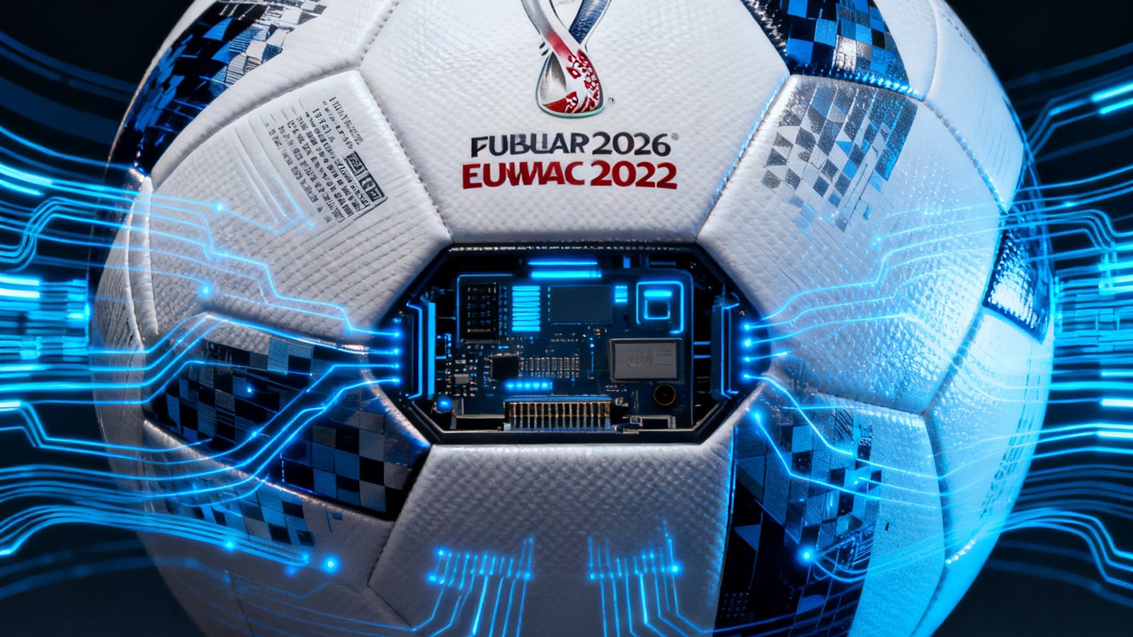 2026世界杯官方比赛用球，内置传感器与实时数据追踪技术展示
